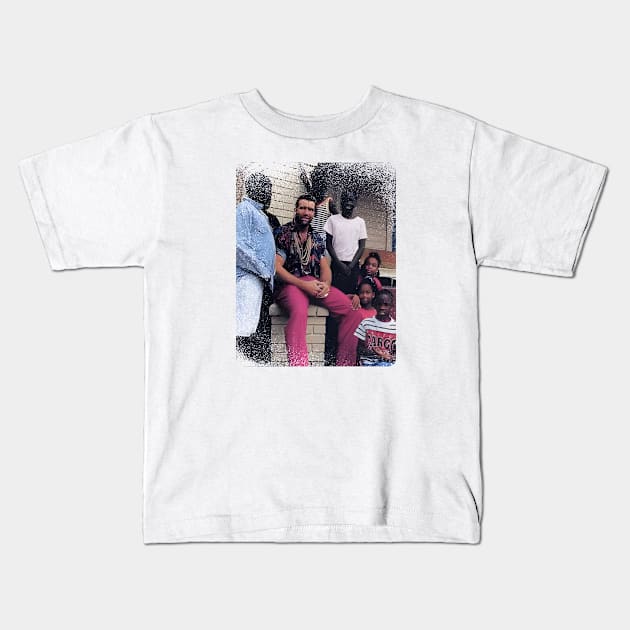 SCOTT HALL - FRIEND OF THE SHORTIES Kids T-Shirt by Litaru